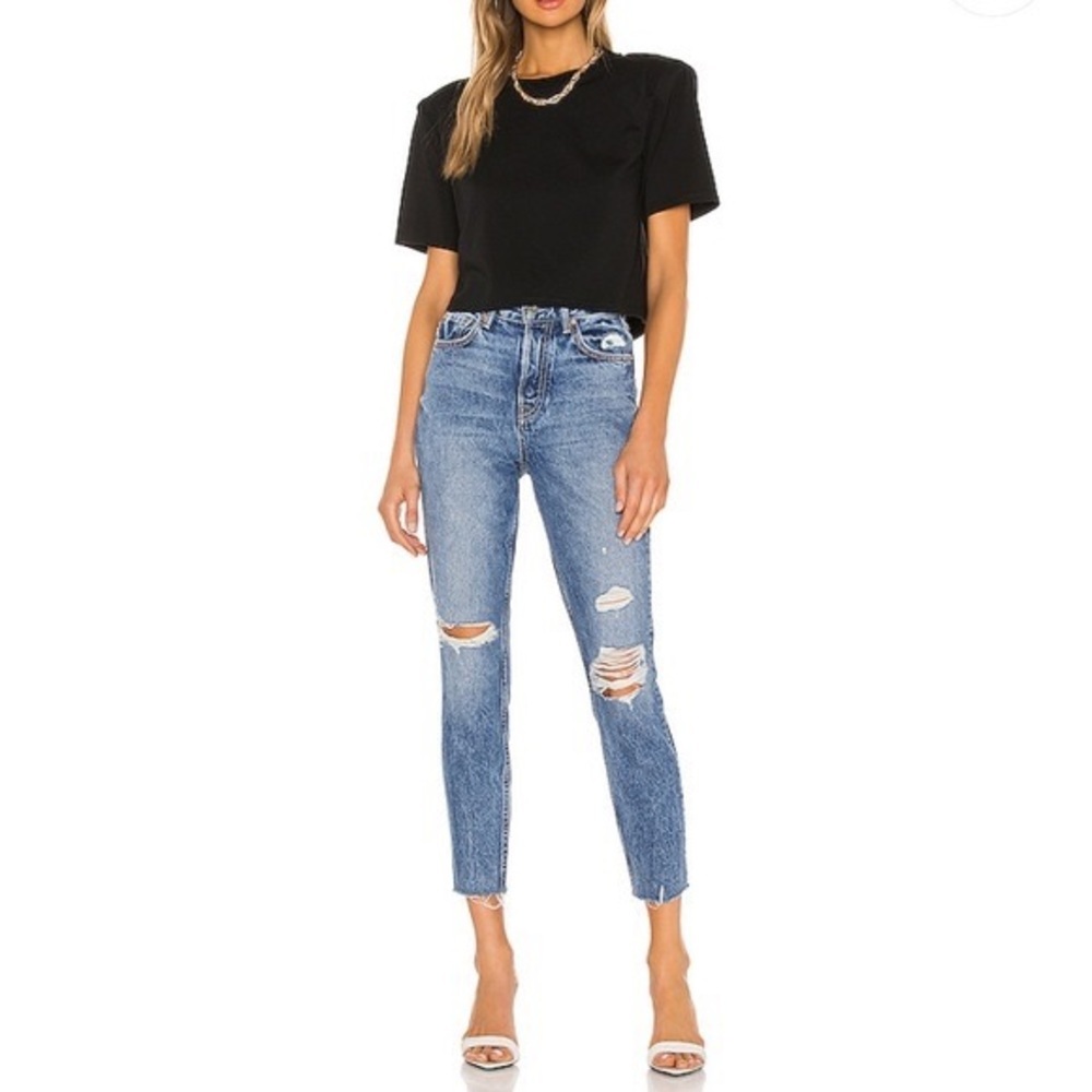 REVOLVE GRLFRND Super High Rise Karolina Jeans Size 26
